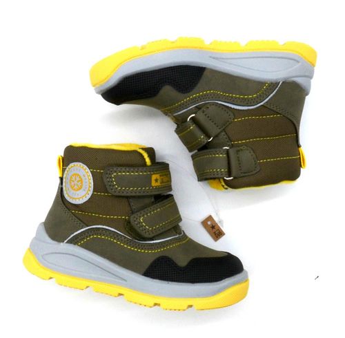 Buty zimowe chłopięce NEWS 22DZ23-5250 - khaki 27 na Arena.pl