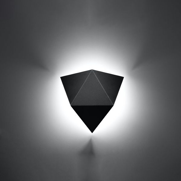 Kinkiet SOLIDO czarny zdjęcie 3