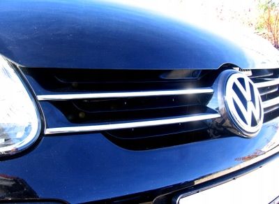 VW GOLF V Mk5 - Listwy CHROM GRILL atrapa Tuning na Arena.pl