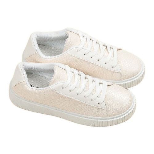 Białe Trampki Snake Print r.37 na Arena.pl