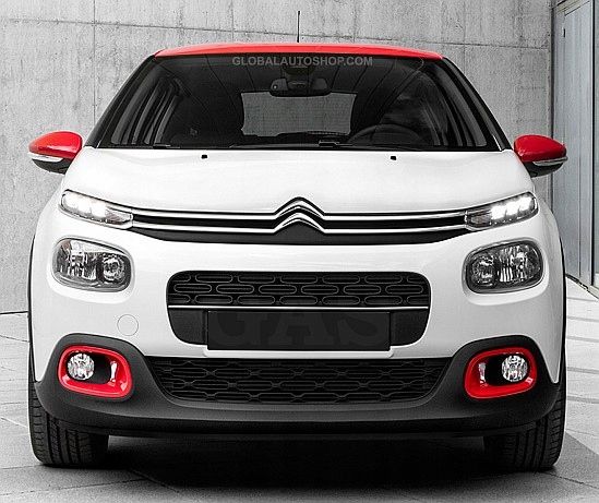 Citroen C3 - Chromowane Listwy na Grill Chrom Atrapy Zderzaka Tuning zdjęcie 1