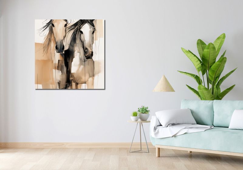 Obraz 90x90cm Dusze na Wolności zdjęcie 2