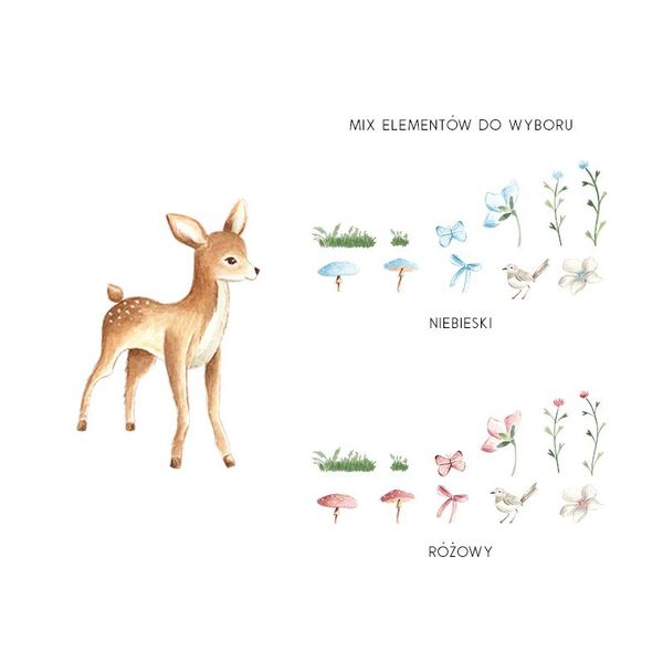 Naklejka Jelonek DK328 niebieski zdjęcie 3