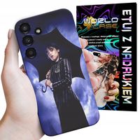 ETUI CASE DO SAMSUNG A16 4G 5G - ADDAMS Wednesday WIELE WZORÓW Z FILMÓW