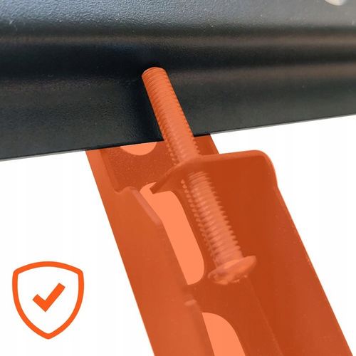 Uchwyt do telewizora TV ścienny wieszak 26-65 cali VESA 45Kg KOŁKI ŚRUBY na Arena.pl