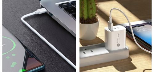 ZESTAW | SZYBKA ŁADOWARKA SIECIOWA USB TYPE-C + KABEL TYPE C | PD20W 3000mA na Arena.pl