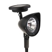 LAMPA SOLARNA OGRODOWA LED REFLEKTOR LAMPKA WBIJA