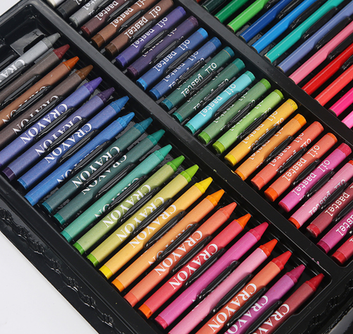 Zestaw artystyczny szkolny kreatywny malarski 168 elementów w walizce na Arena.pl