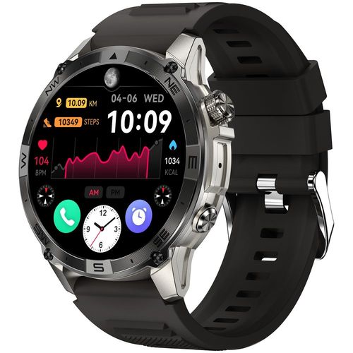 smartwatch gravity grafitowy pasek + bransoleta gt46-3 na Arena.pl