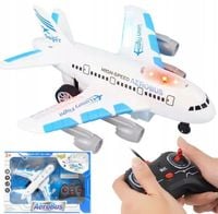 SAMOLOT PASAŻERSKI ZDALNIE STEROWANY RC + PILOT