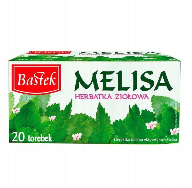 HERBATA BASTEK MELISA 20TB 30G zdjęcie 1