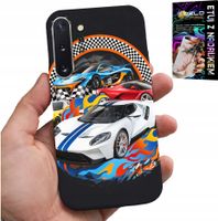 ETUI DO SAMSUNG NOTE 10 PLUS - SPORTOWE SAMOCHODY, WYŚCIGI CASE + FOLIA