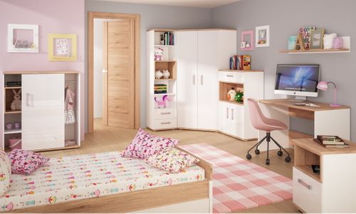 Półka Biała Ścienna Wisząca dla Dzieci Amazon 61 na Arena.pl