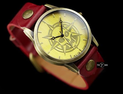 ZEGAREK DAMSKI TAYMA - RETRO PUNK 32 -czerwony (zx594b) na Arena.pl