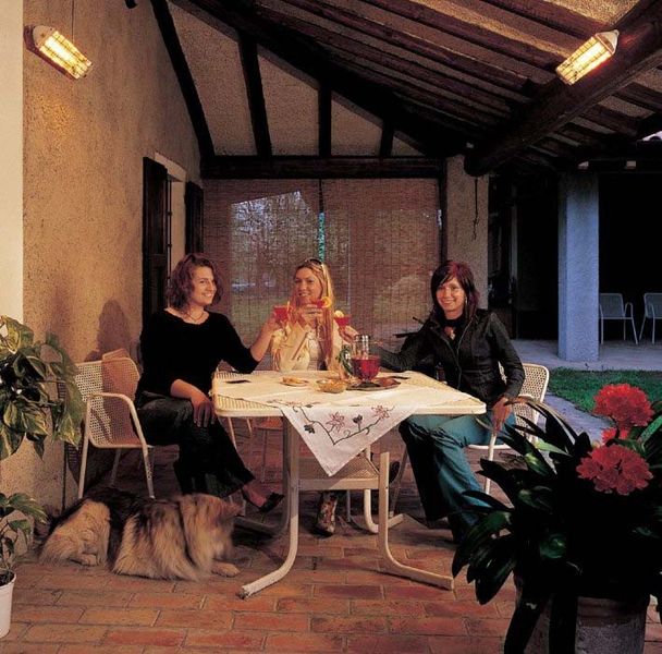 Promiennik Ciepła FIORE BLACK 766N zdjęcie 9