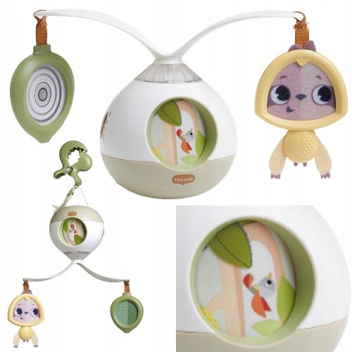 Boho Czas dla Brzuszka Tiny zabawka do raczkowania karuzela pozytywka 2w1 na Arena.pl