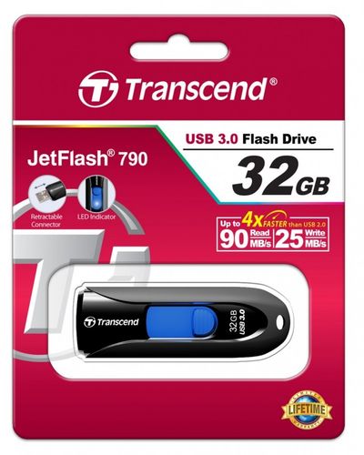 Transcend JETFLASH 790 32GB USB3 BLACK na Arena.pl