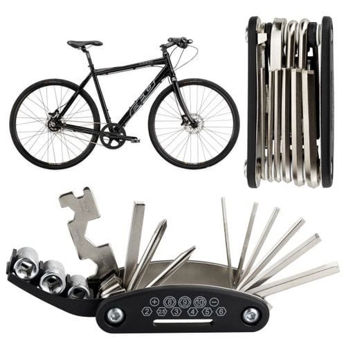 zestaw kluczy narzędzi rowerowych multitool 16w1 na Arena.pl