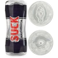 DWUSTRONNY MASTURBATOR W TUBIE Z EFEKTEM SSANIA SZTUCZNA POCHWA I ANUS