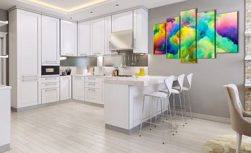 Obraz Na Płótnie - Kolory Tęczy  - 160X85 Cm - Ea160X85-4055 na Arena.pl