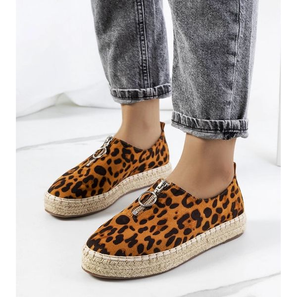 Brązowe espadryle r.36 zdjęcie 2
