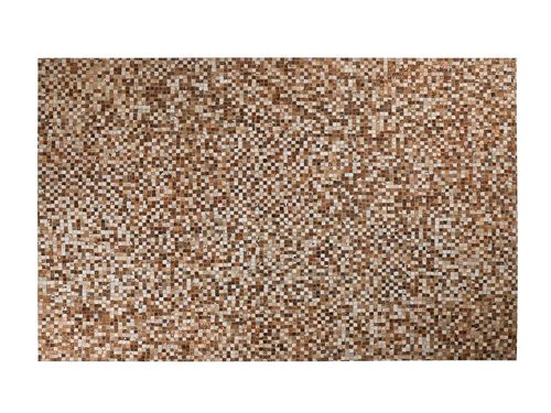Dywan Patchwork Skórzany Brązowy 140 X 200 Cm Torul na Arena.pl