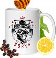 Kubek Dla Borysa Kolegi Przyjaciela Męża Z Nadrukiem Prezent Biały 330Ml