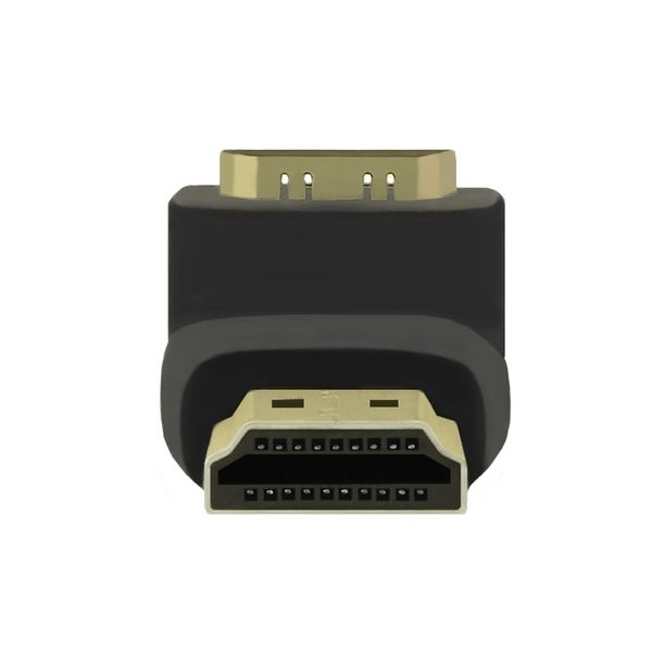 Qoltec Adapter HDMI A męski | HDMI A żeński | kątowy zdjęcie 2