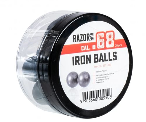 Kule gumowo-metalowe kal.68 20 szt. RazorGun do HDS 68, TCP, SG-68 na Arena.pl