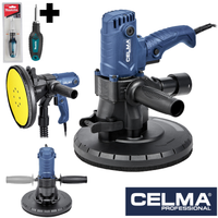 Szlifierka do gipsu CELMA Pro PRBs 225GEO 850W 225mm + wkrętak MAKITA