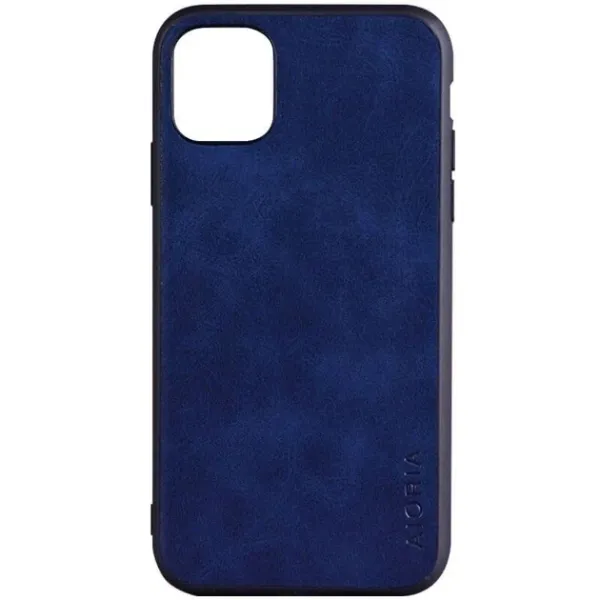 Etui AIORIA Vintage LEATHER do iPhone 15 niebieski zdjęcie 1