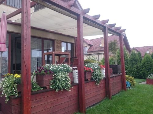 ŻAGIEL OGRODOWY PRZECIWSŁONECZNY STANDARDOWY PROSTOKĄT - 3,2X4,2M na Arena.pl