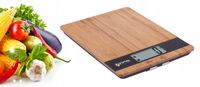 Waga kuchenna OROMED Kitchen Scale Black Drewniana Bambusowa 5kg Precyzyjna