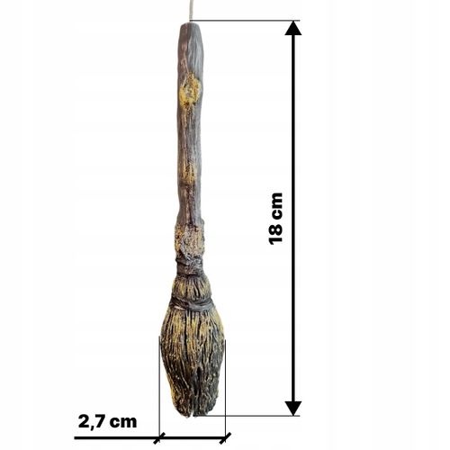 ŚWIECA RYTUALNA Z WOSKU PSZCZELEGO MIOTŁA 1 SZT na Arena.pl