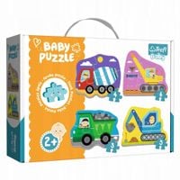 puzzle baby classic pojazdy na budowie 36072