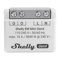 miernik energii shelly em mini gen4 wi-fi matter
