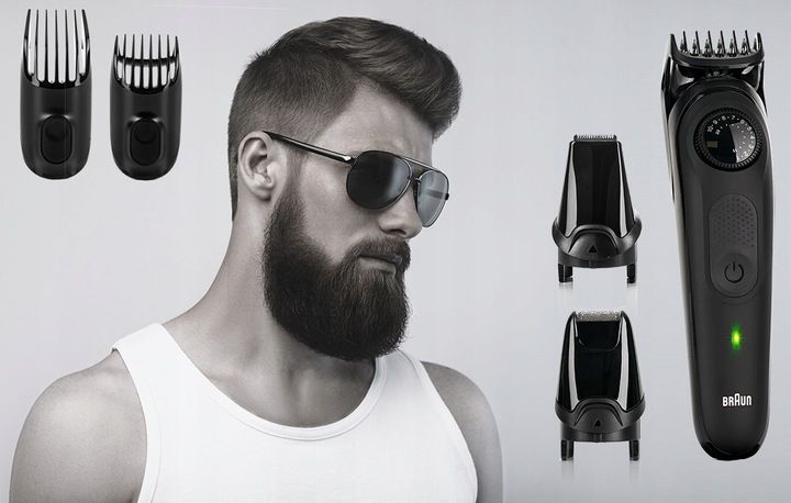 MASZYNKA DO WŁOSÓW ZAROSTU BRODY BRAUN SERIES 7 FULL MetalBlade - LIMITPACK zdjęcie 13