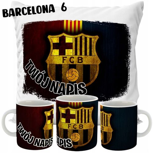 ZESTAW KUBEK + PODUSZKA FC BARCELONA DLA KIBICA na Arena.pl