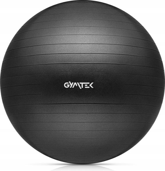 PIŁKA GIMNASTYCZNA REHABILITACYJNA DO ĆWICZEŃ Z POMPKĄ 65CM GYMTEK zdjęcie 3