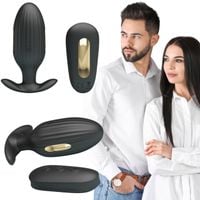 elektrostymulacja korek plug analny wibrujący 9cm