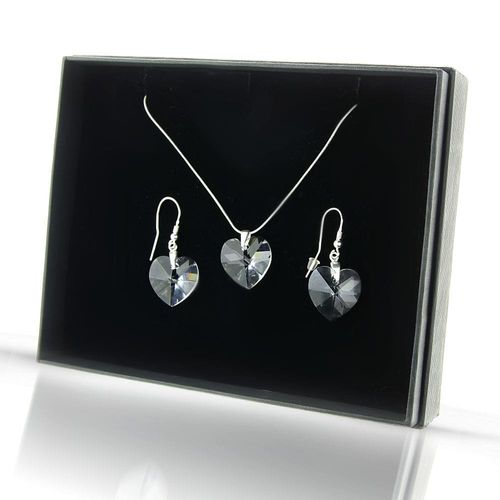 komplet serca elementy 
Swarovski® na Arena.pl