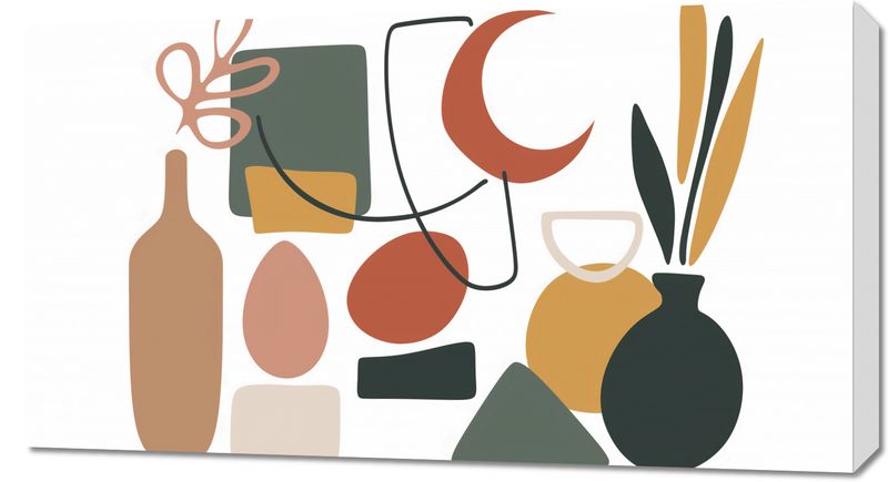 Obraz 90x50cm Formy Wyzwolone zdjęcie 1