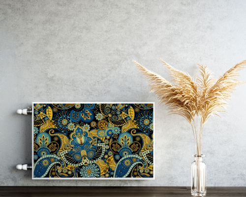 OSŁONA Magnetyczna Na Grzejnik ROŚLINY Folklor Ornamenty 120cm x 60cm na Arena.pl