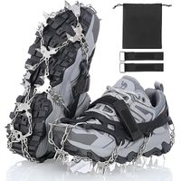 RACZKI NA BUTY ŁAŃCUCHY KOLCE ANTYPOŚLIZGOWE NA ŚNIEG LÓD 32 - Kolce