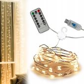 KURTYNA ŚWIETLNA LED 3x3 Lampki x 300 Świąteczne Choinkowe Girlanda Na Okno
