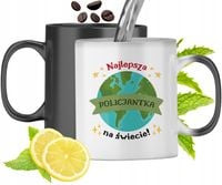 Dla Policjantki Kubek Magiczny Na Prezent Z Nadrukiem Ze Zdjęciem