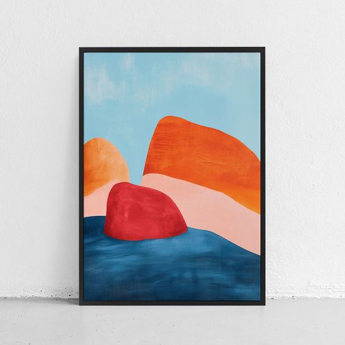 Plakat plakaty w ramkach ściana z plakatami 40x50 cm w czarnej ramie na Arena.pl