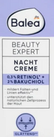 Balea Beauty Expert krem na noc bakuchiol, retinol