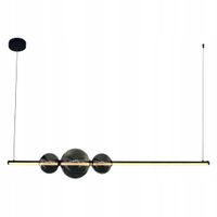 Lampa wisząca Dekoracyjna Czarna Szklane Kule Sufitowa KUGEL 30W