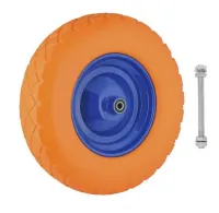 KOŁO DO TACZKI PEŁNE PIANKOWE 400-8 400/8 400x8 PU